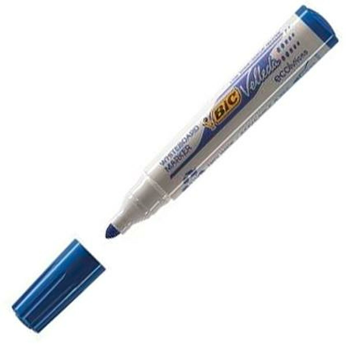 Rotuladores de tiza líquida Bic Velleda Ecolutions 1701 Azul (12 Piezas)  Comprati.