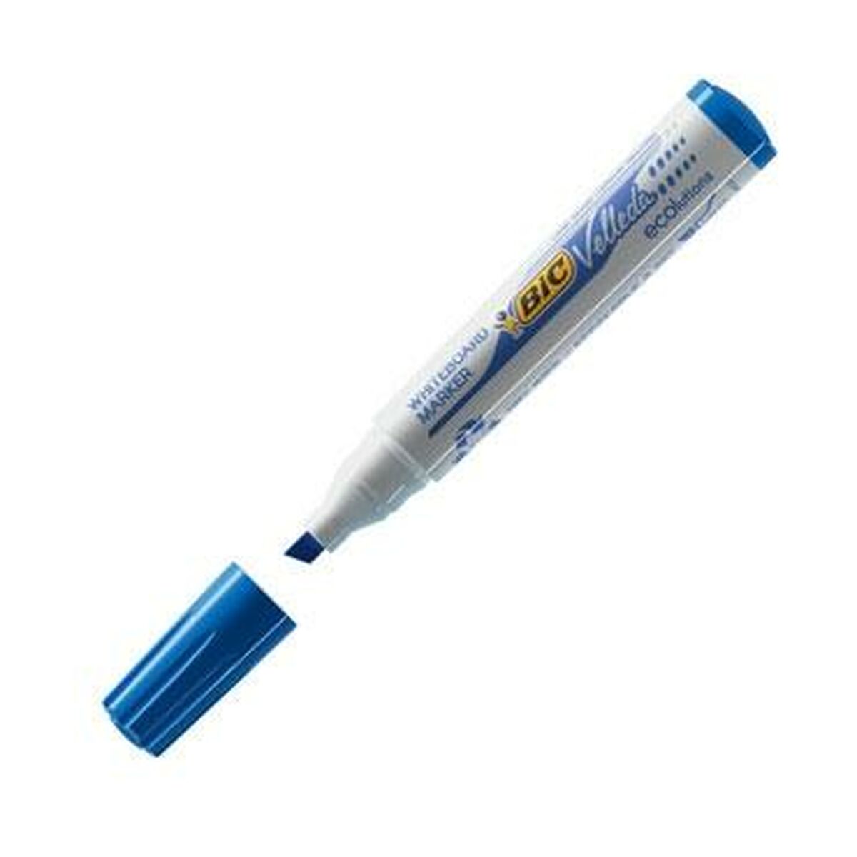 Rotuladores de tiza líquida Bic Velleda 1751 Azul (12 Piezas)  Comprati.