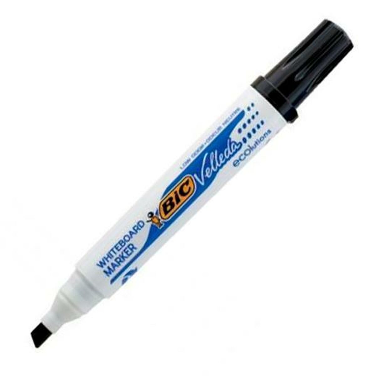 Rotuladores de tiza líquida Bic Velleda 1751 Negro (12 Piezas)  Comprati.