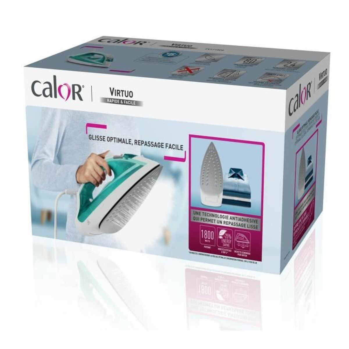 Plancha de Vapor Calor FV1710C0 1800 W  Comprati.