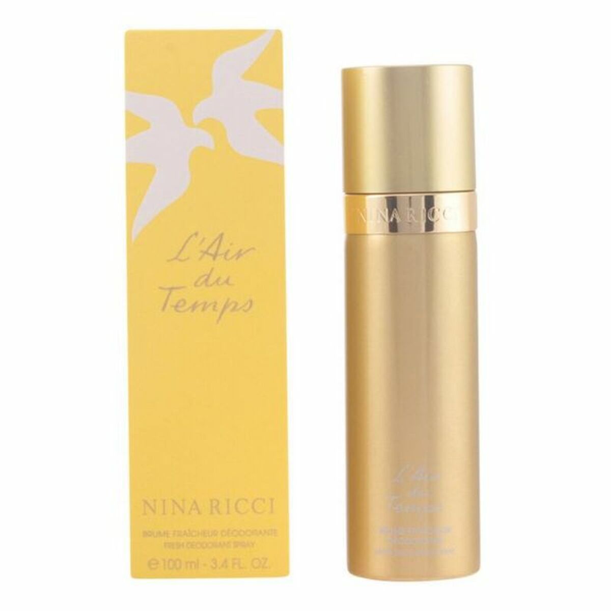 Desodorante en Spray L'Air Du Temps Nina Ricci (100 ml)  Comprati.