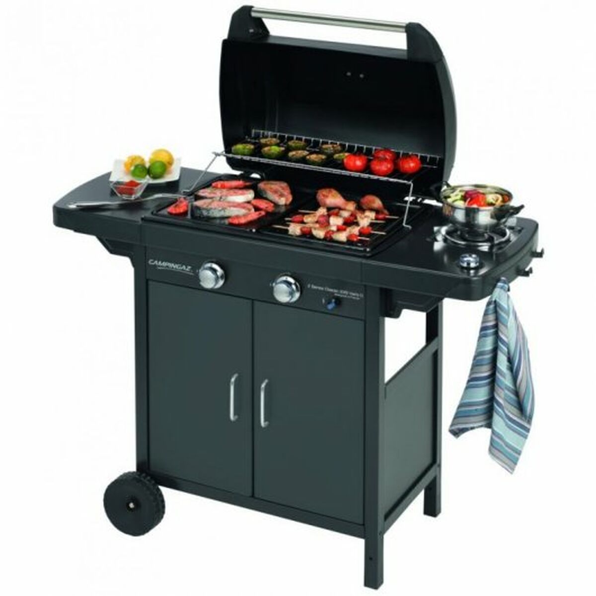 Barbacoa de Gas Campingaz 2 Series Classic EXS Negro Gris  Comprati.