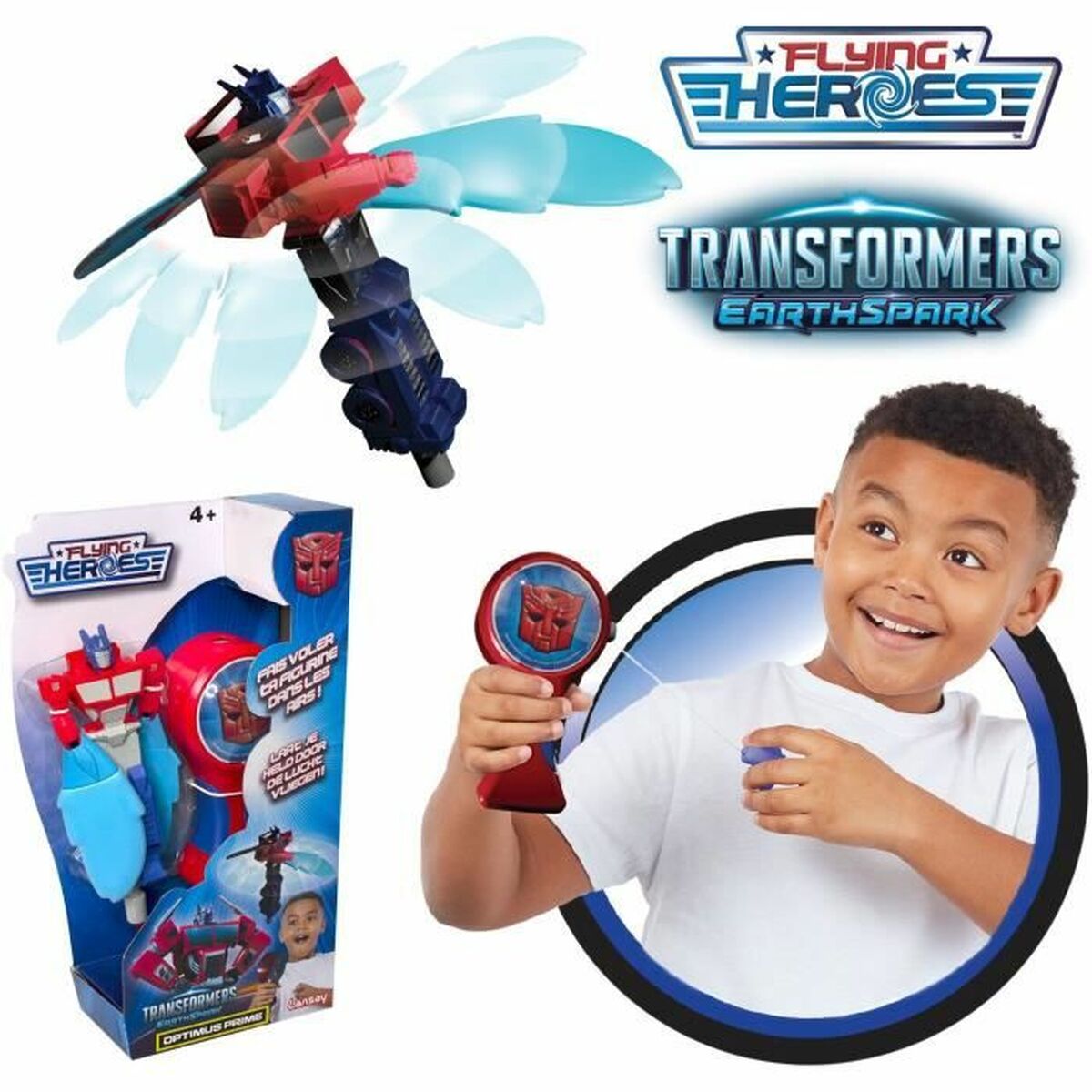 Juguete Volador Transformers Flying Heroes  Comprati.