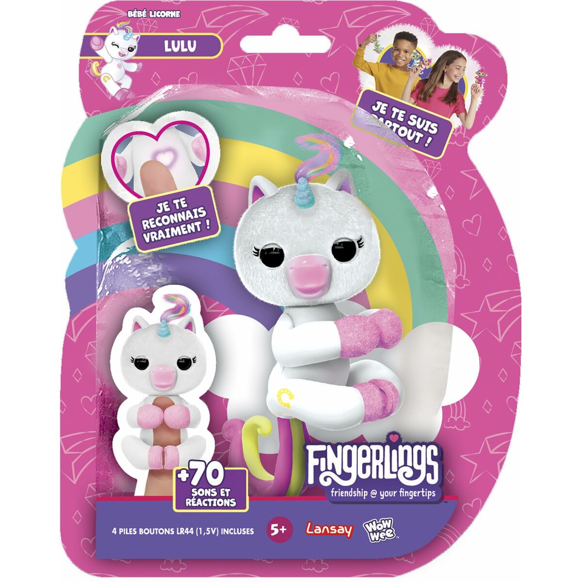 Figura Coleccionable Lansay Lulu la licorne Plástico  Comprati.