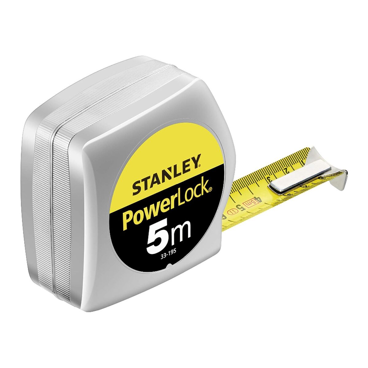 Flexómetro Stanley POWERLOCK 5 m x 25 mm ABS  Comprati.