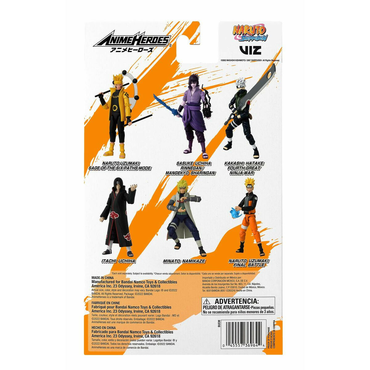 Figura Decorativa Bandai Naruto Ukumaki - Final Battle 17 cm  Comprati.