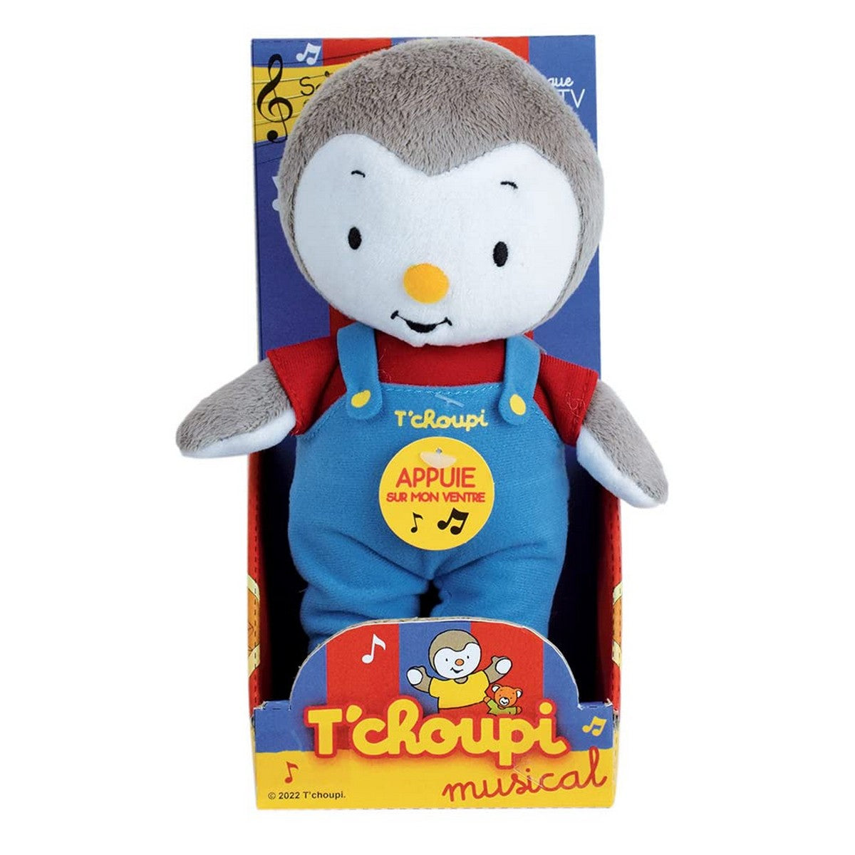 Mascota Interactiva Jemini T'choupi Musical 20 cm  Comprati.