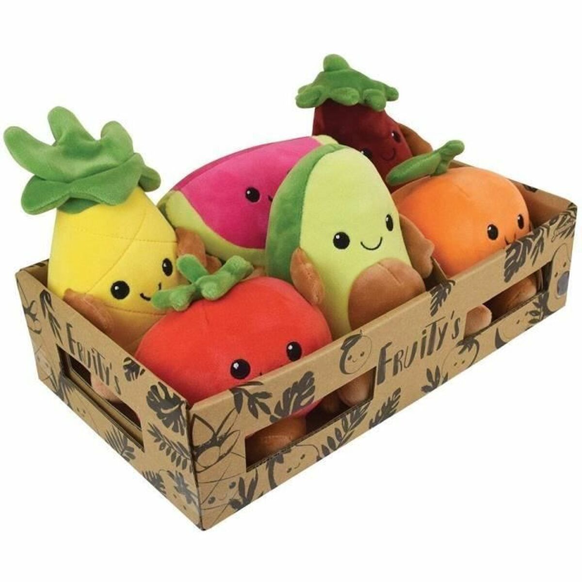 Peluche Jemini Frutas Multicolor  Comprati.