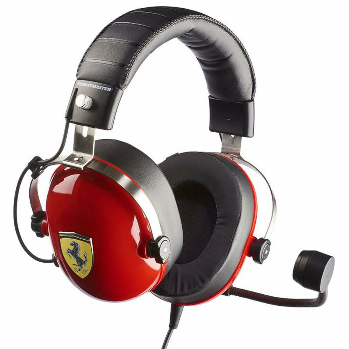 Auricular con Micrófono Gaming Thrustmaster T.Racing Scuderia Ferrari Edition-DTS Rojo  Comprati.