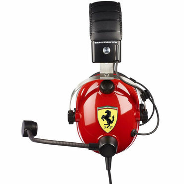 Auricular con Micrófono Gaming Thrustmaster T.Racing Scuderia Ferrari Edition-DTS Rojo  Comprati.