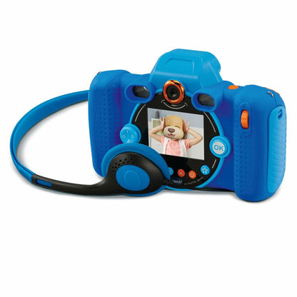 Cámara de fotos infantil Vtech Kidizoom Duo DX Azul  Comprati.