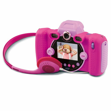 Cámara de fotos infantil Vtech Kidizoom Duo DX Rosa  Comprati.