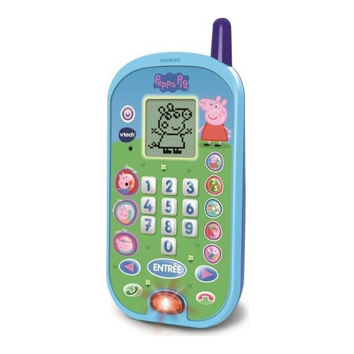 Teléfono de Juguete Peppa Pig Juguete educativo FR  Comprati.