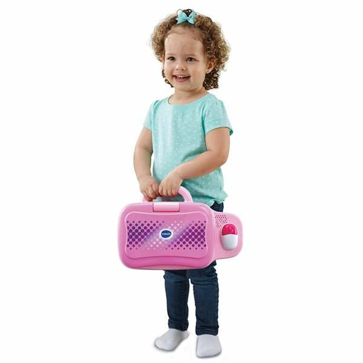 Ordenador de juguete Vtech Pequemouse ES 32,5 x 7,8 x 33 cm Rosa  Comprati.