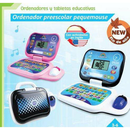 Ordenador de juguete Vtech Pequemouse ES 32,5 x 7,8 x 33 cm Rosa  Comprati.