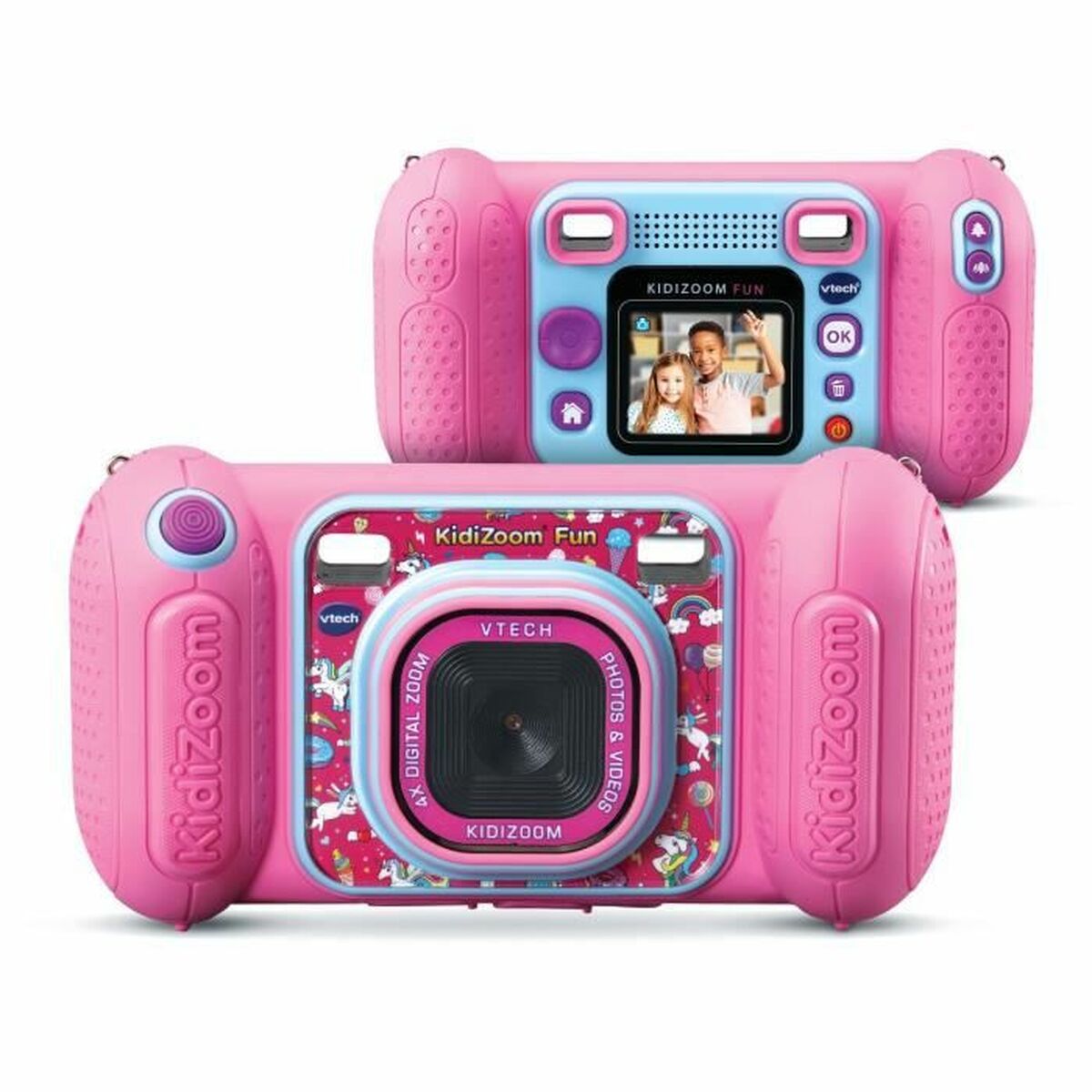 Cámara Digital Infantil Vtech Kidizoom Fun Rosa  Comprati.