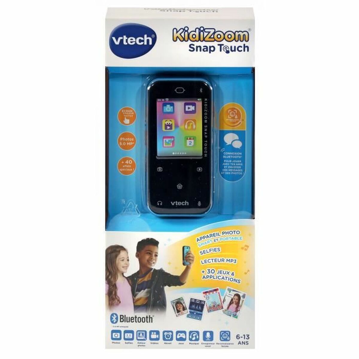 Cámara Digital Infantil Vtech KidiZoom Negro  Comprati.