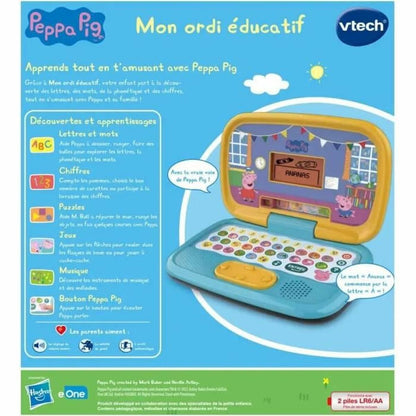 Ordenador portátil Vtech Peppa Pig 3-6 años Juguete Interactivo  Comprati.