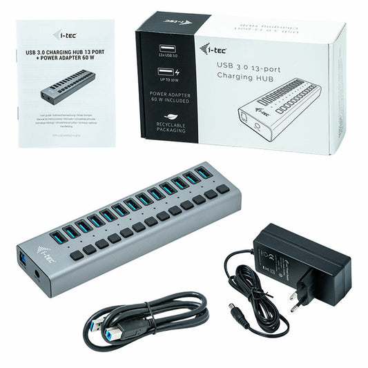 Hub USB i-Tec U3CHARGEHUB13        60W  Comprati.