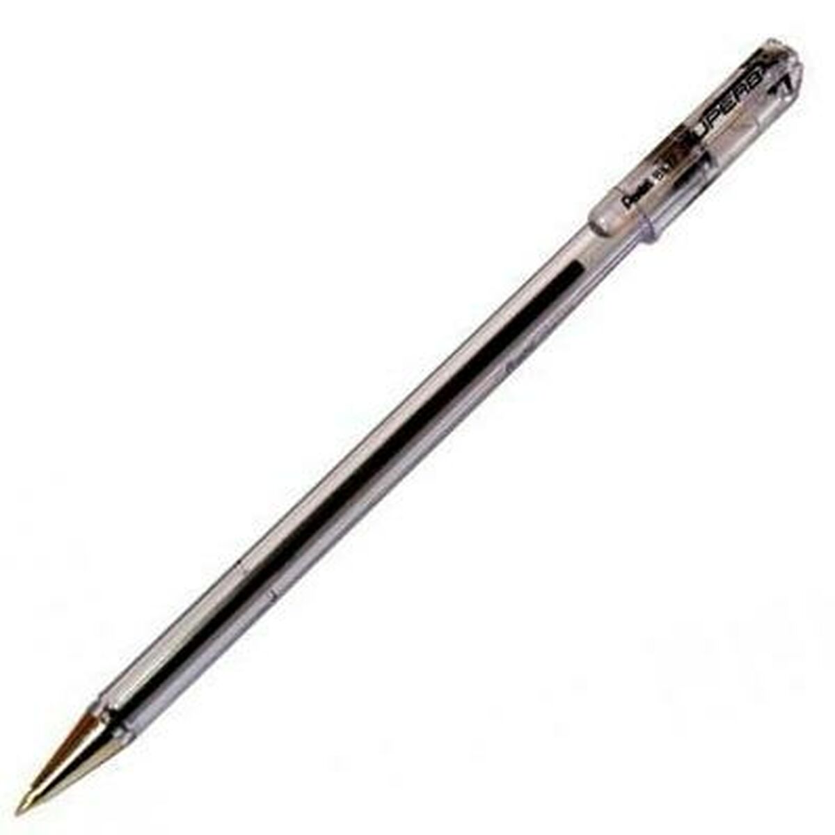 Bolígrafo Pentel Superb Bk77 Negro 12 Piezas  Comprati.