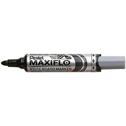 Rotulador Pentel Maxiflo Negro (12 Piezas)  Comprati.