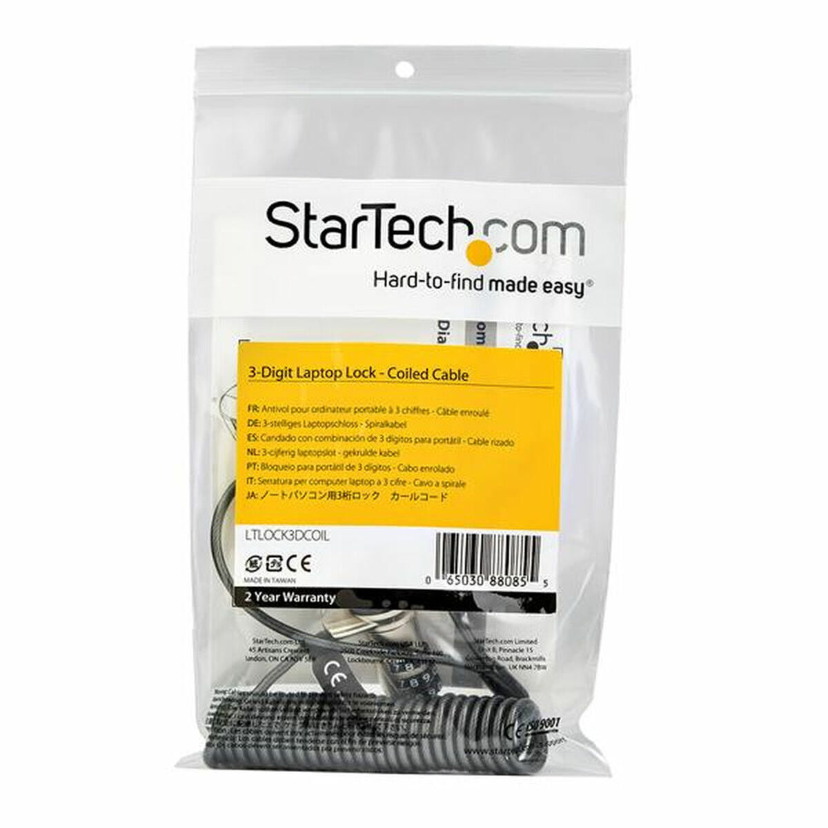 Cable de Seguridad Startech 1,83 m  Comprati.