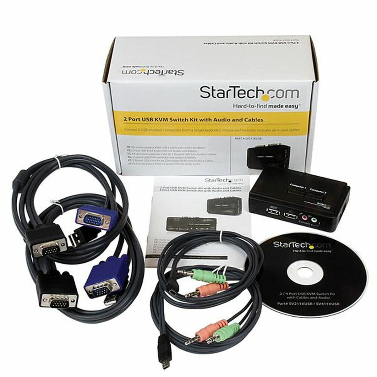 Switch KVM Startech SV211KUSB  Comprati.