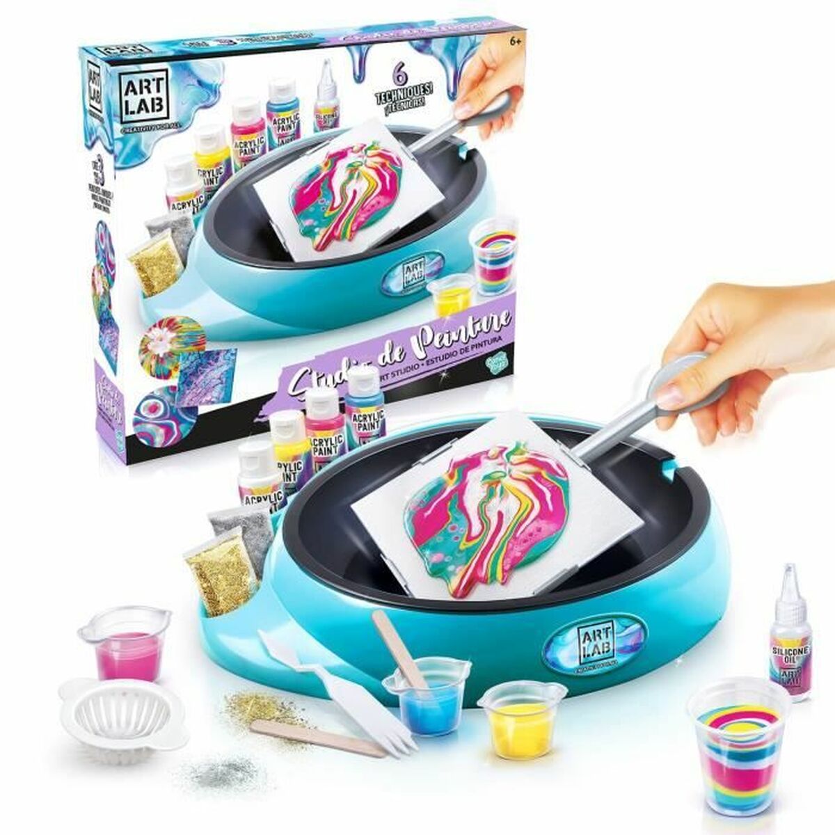 Set de pintura Canal Toys Pouring  Comprati.