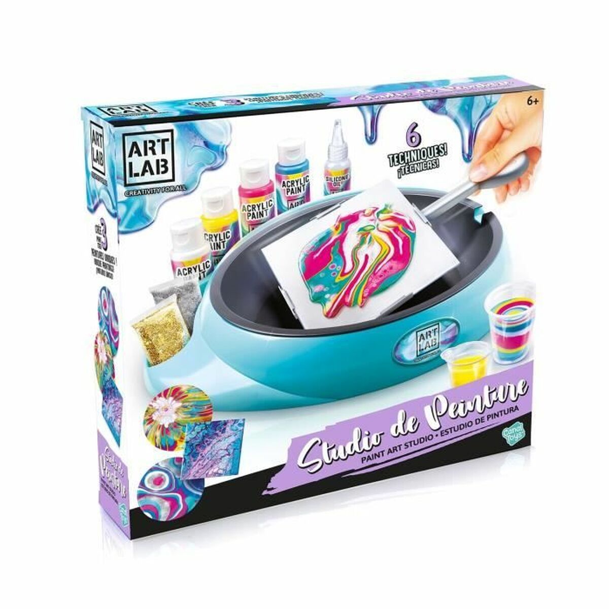 Set de pintura Canal Toys Pouring  Comprati.