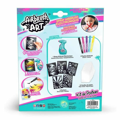 Dibujos para pintar Canal Toys Airbrush Art Poster Creation Blanco  Comprati.