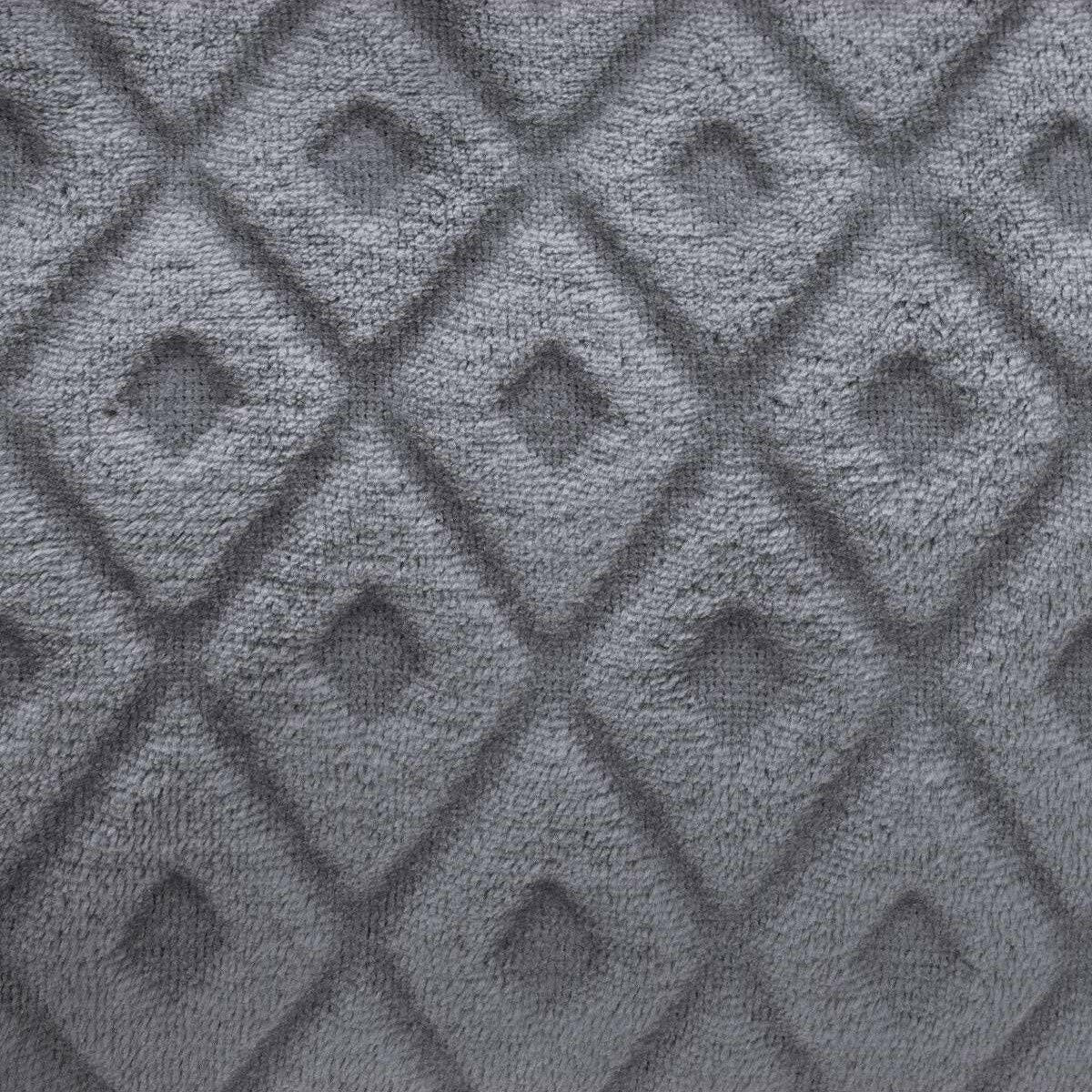 Manta Atmosphera Plaid Winter Rhombus Gris (230 x 180 cm)  Comprati.