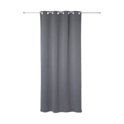 Cortinas Atmosphera Opaco Gris Poliéster 2 Unidades (135 x 240 cm)  Comprati.