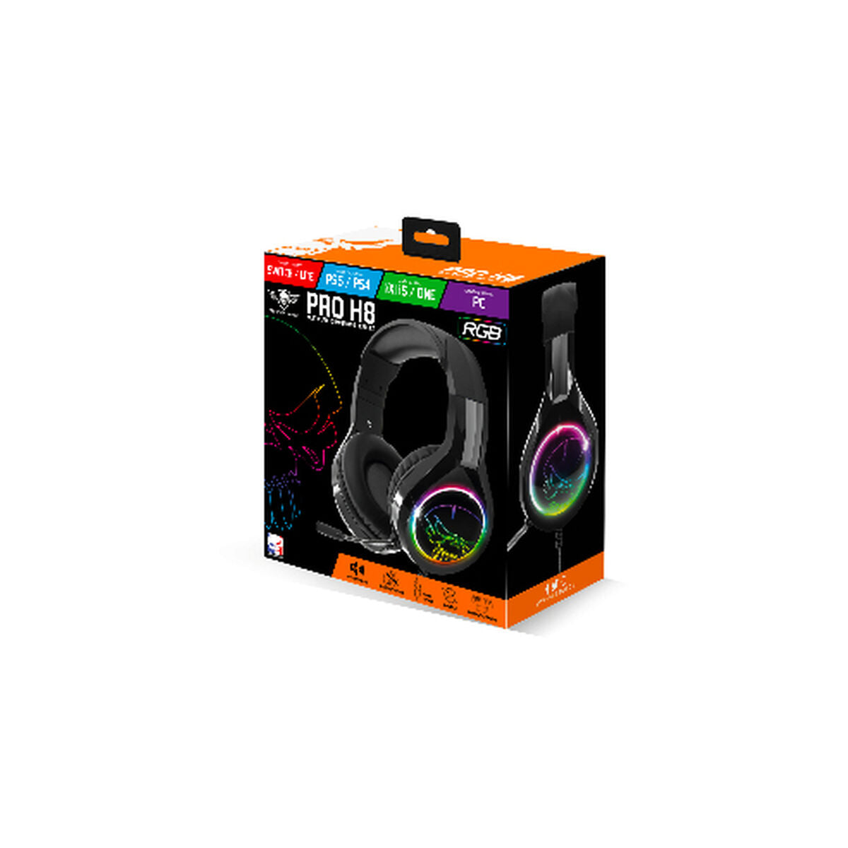 Auriculares con Micrófono Gaming Spirit of Gamer Pro-H8  Comprati.