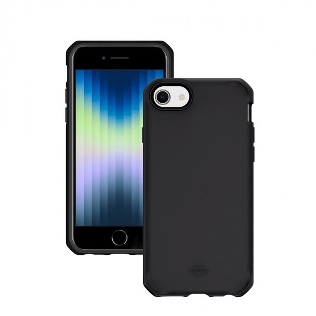 Funda para Móvil iPhone SE Mobilis 066023 Negro  Comprati.