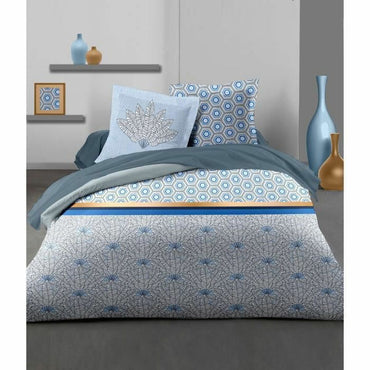 Funda Nórdica HOME LINGE PASSION Blanco Azul 240 x 260 cm  Comprati.