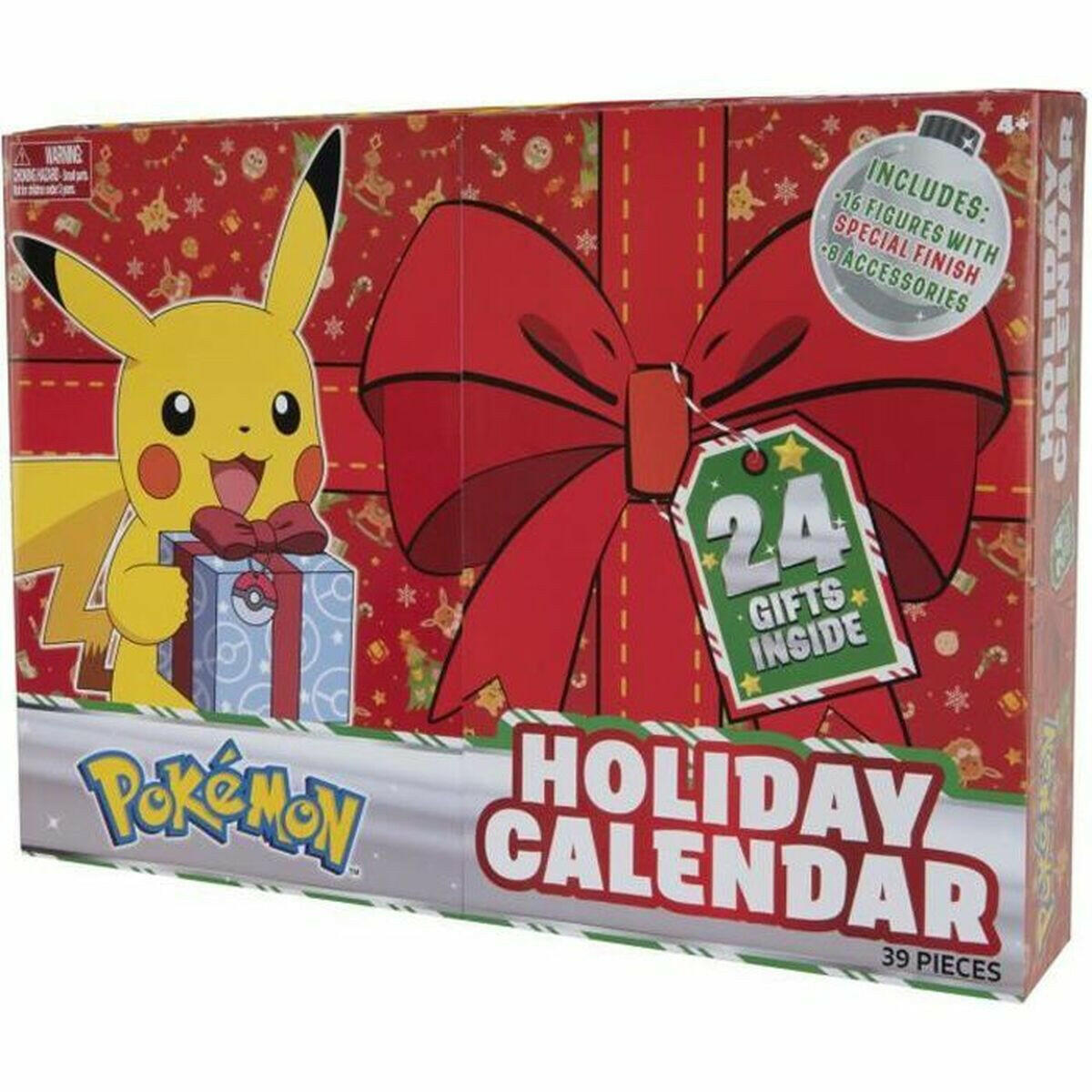 Calendario de Adviento Bandai Pokémon 39 Piezas  Comprati.