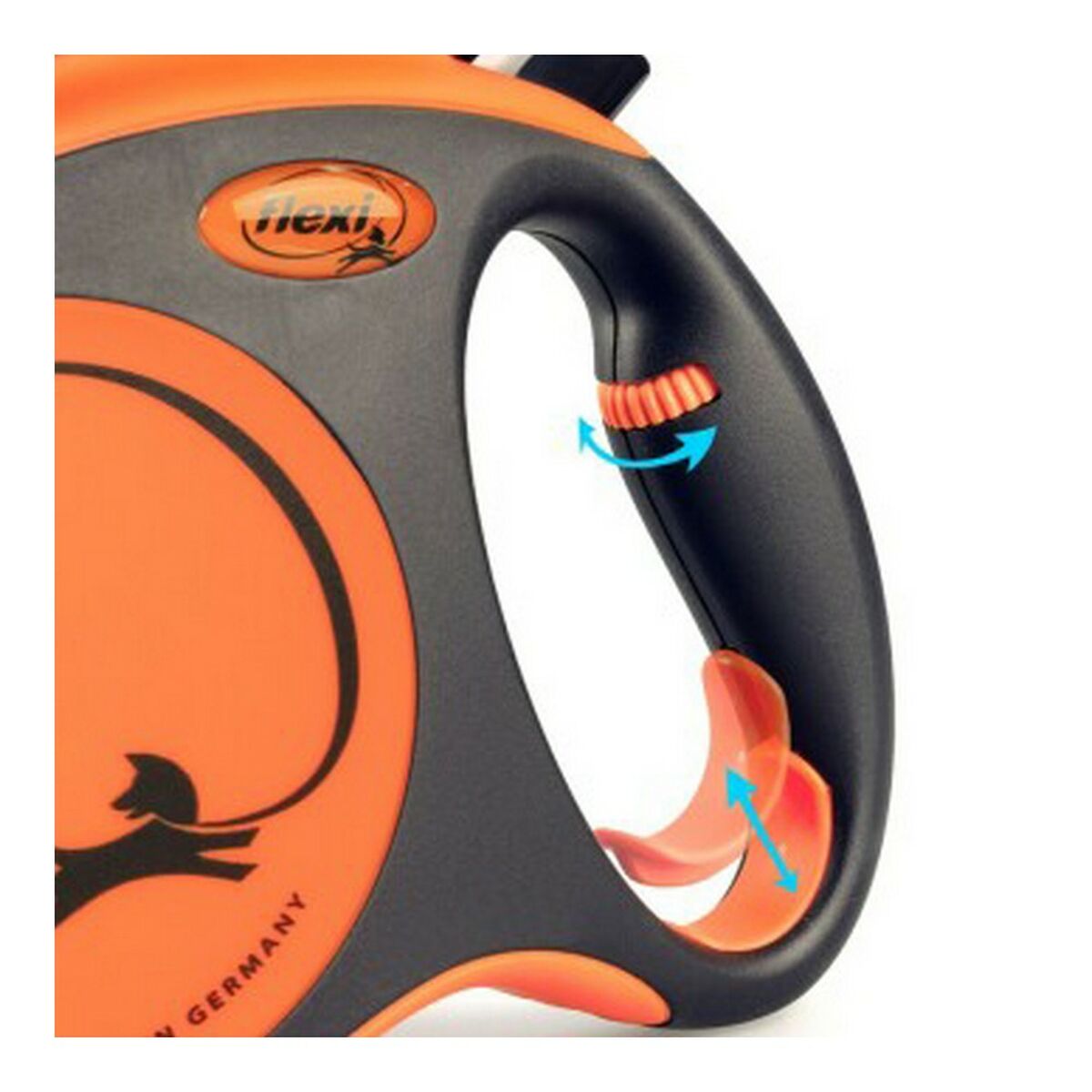 Correa para Perro Flexi XTREME 5 m Naranja Talla M  Comprati.