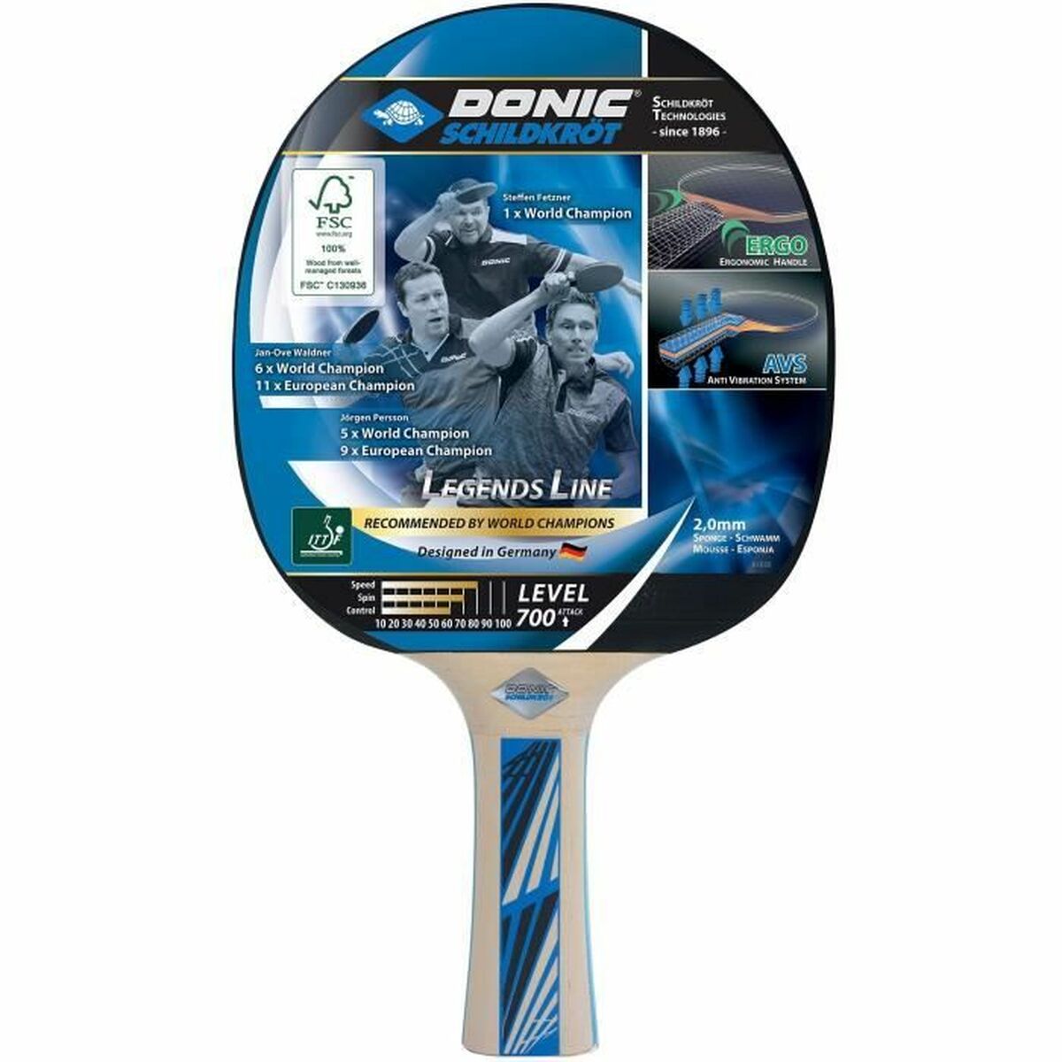 Raqueta de Ping Pong Schildkröt Legends 700  Comprati.