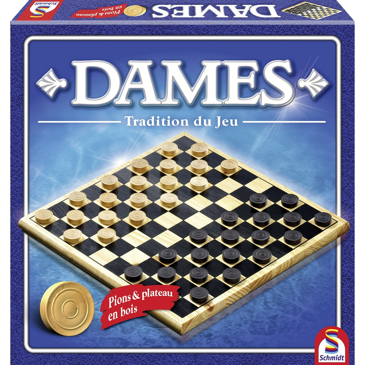 Fichas de Damas Schmidt Spiele Ladies wood tradition  Comprati.