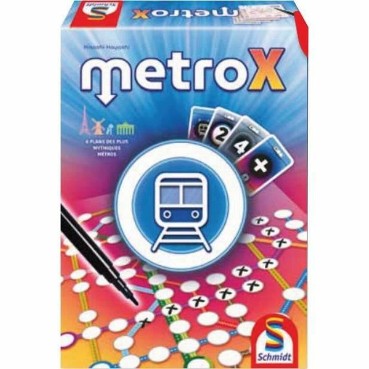 Juego de Mesa Schmidt Spiele Metro X  Comprati.