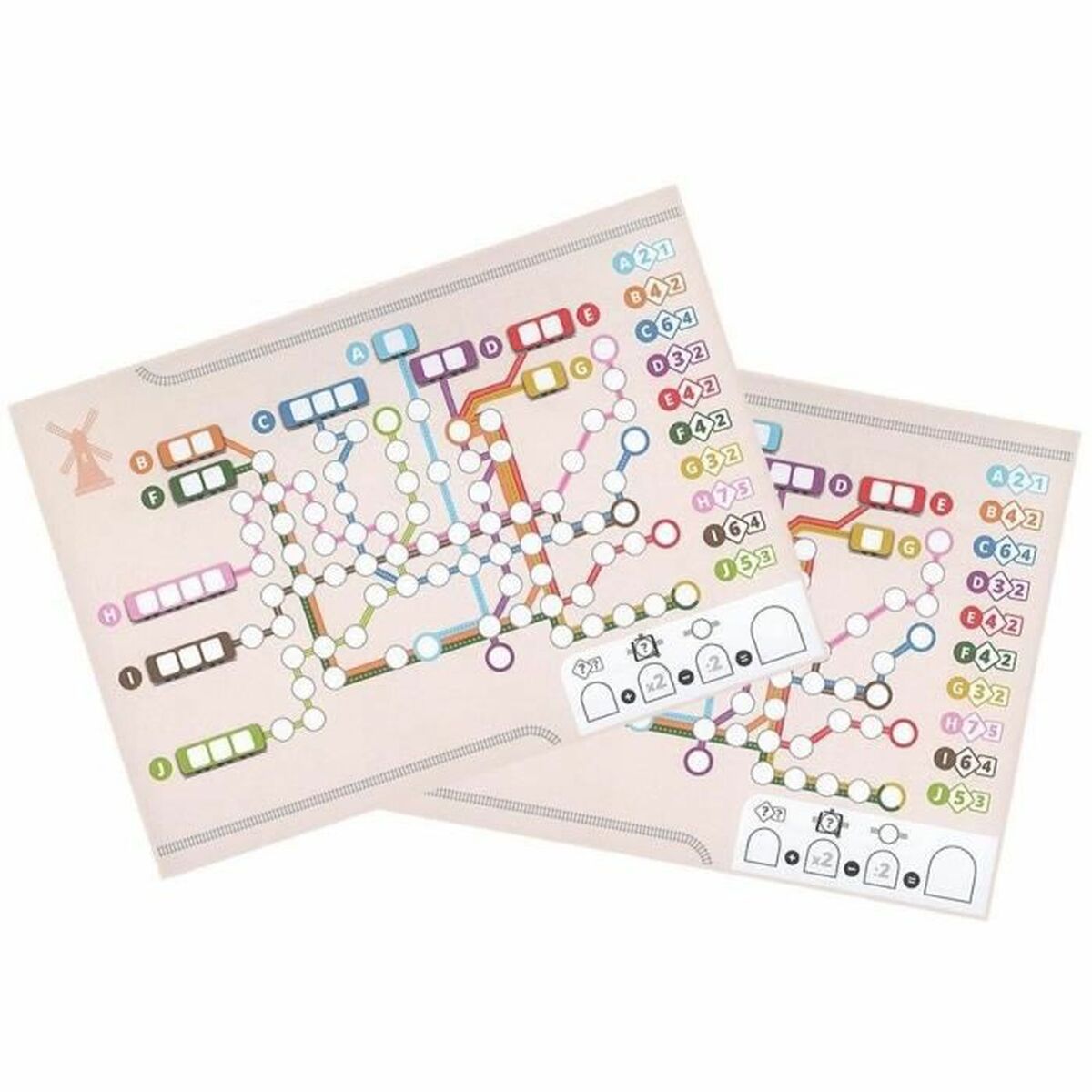 Juego de Mesa Schmidt Spiele Metro X  Comprati.