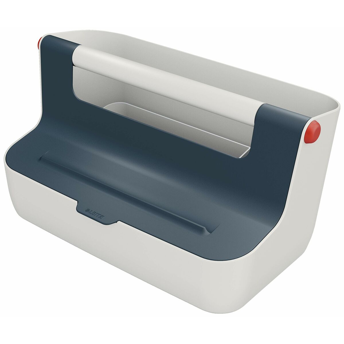 Caja de Almacenamiento Leitz Cosy Gris ABS 21,4 x 19,6 x 36,7 cm Asa de transporte  Comprati.