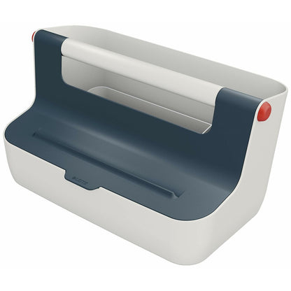 Caja de Almacenamiento Leitz Cosy Gris ABS 21,4 x 19,6 x 36,7 cm Asa de transporte  Comprati.