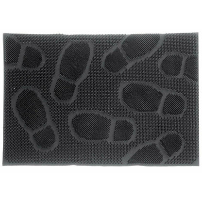 Felpudo Pin Mat Negro Caucho 60 x 40 cm  Comprati.