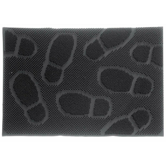 Felpudo Pin Mat Negro Caucho 60 x 40 cm  Comprati.