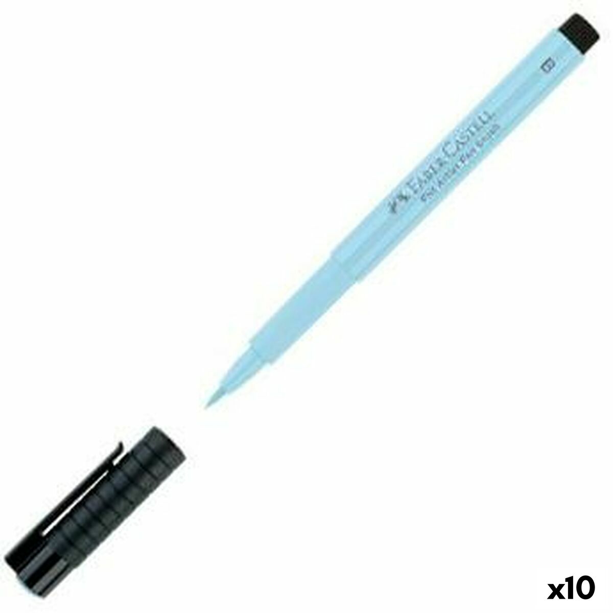 Rotuladores Faber-Castell Pitt Artist Azul (10 Unidades)  Comprati.