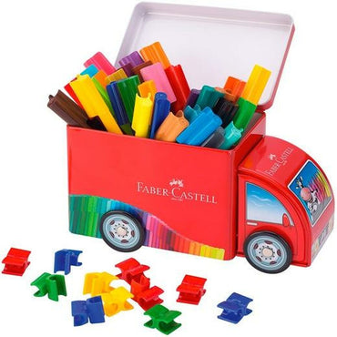 Set de Rotuladores Faber-Castell Connector Estuche metálico Camión Multicolor (6 Piezas)  Comprati.