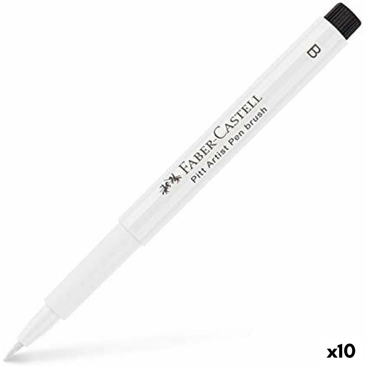 Rotuladores Faber-Castell Pitt Artist Blanco (10 Unidades)  Comprati.