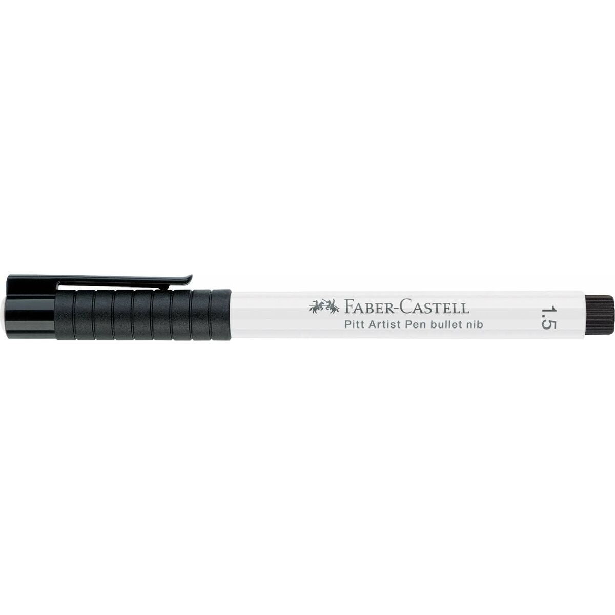 Rotulador permanente Faber-Castell Pitt Artist Blanco (10 Unidades)  Comprati.