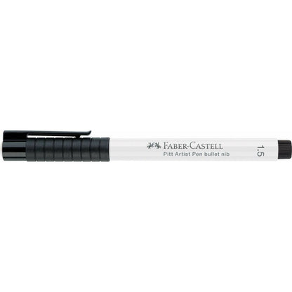 Rotulador permanente Faber-Castell Pitt Artist Blanco (10 Unidades)  Comprati.